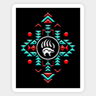 NATIVE PATTERN 4 Sticker